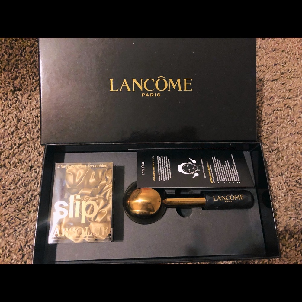 Lancôme cooling globe w/ Two Slip silk scrunchies set